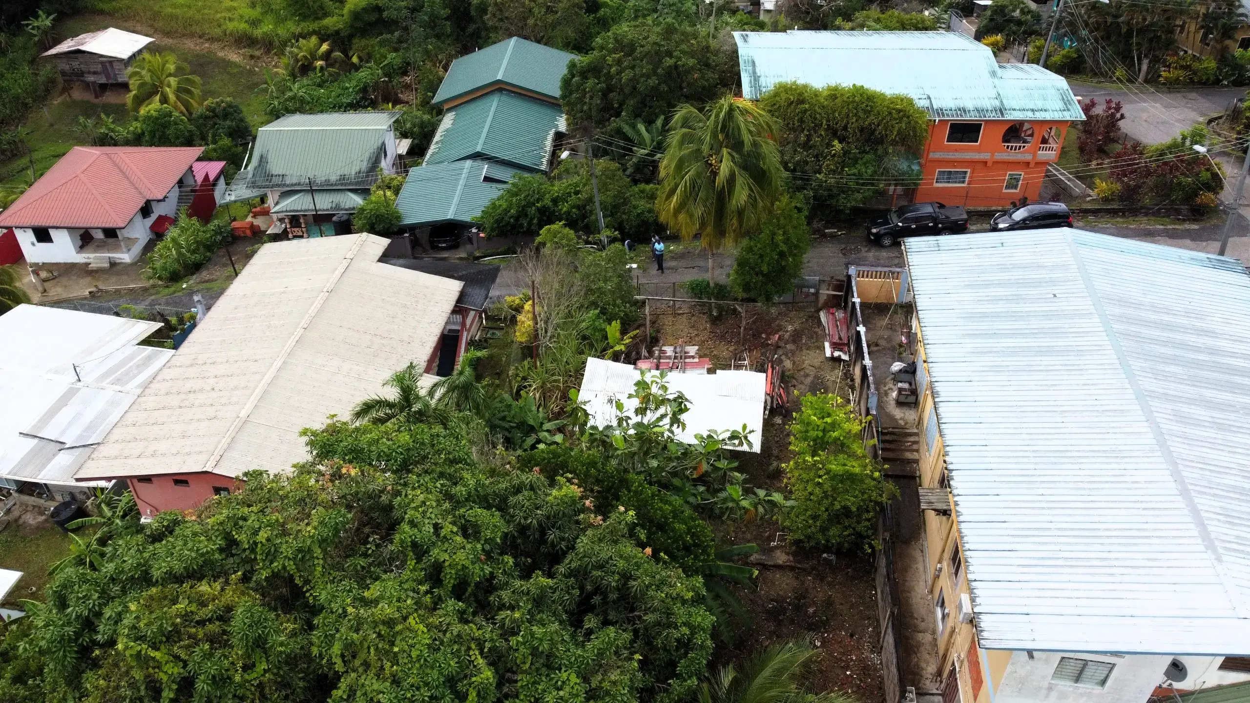 ST. JULIEN VILLAGE PRINCES TOWN VACANT LAND BACK VIEW