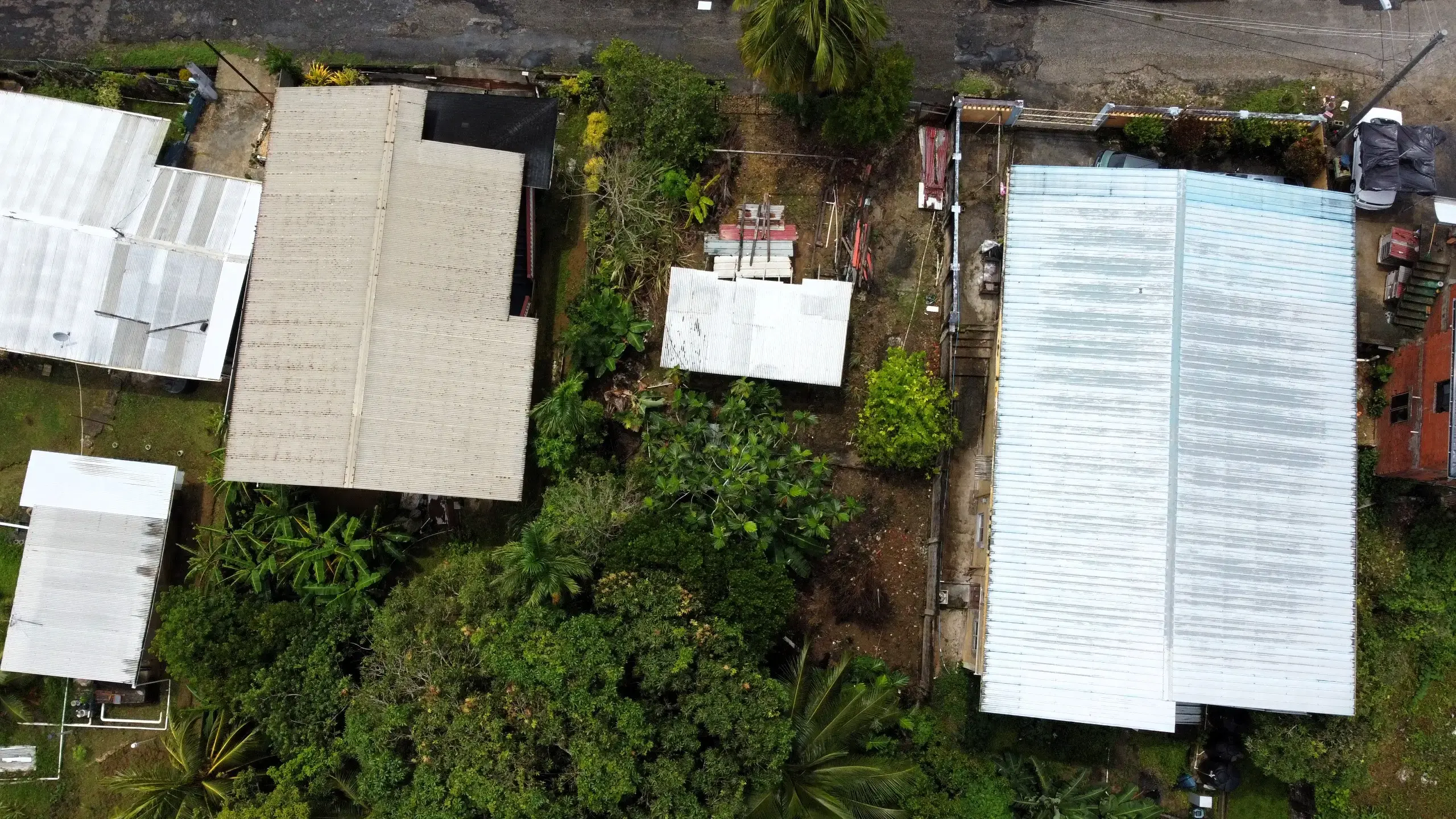 ST. JULIEN VILLAGE PRINCES TOWN VACANT LAND TOP VIEW