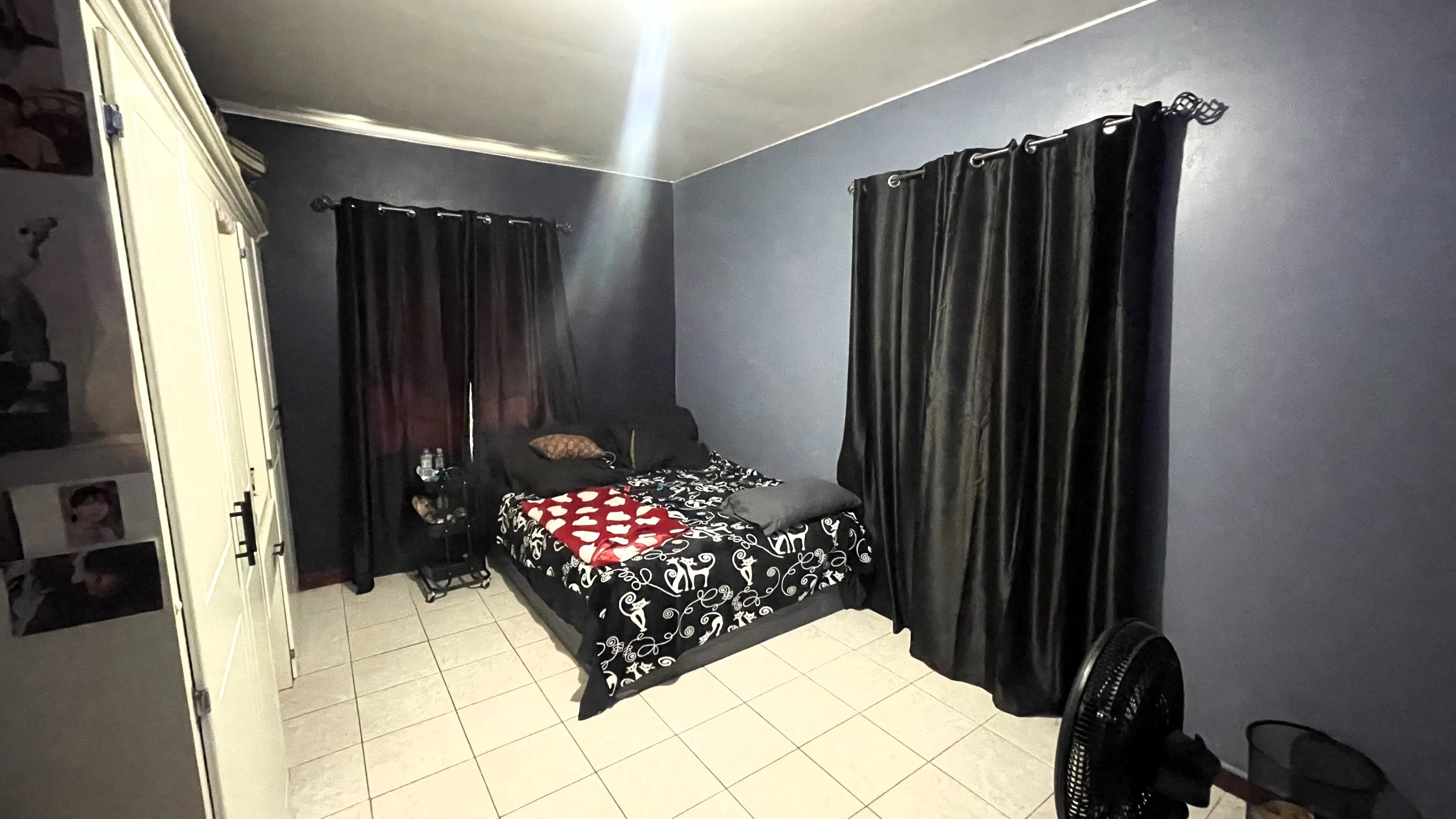 Jai Courts, Brazil Village House Bedroom with cupboards