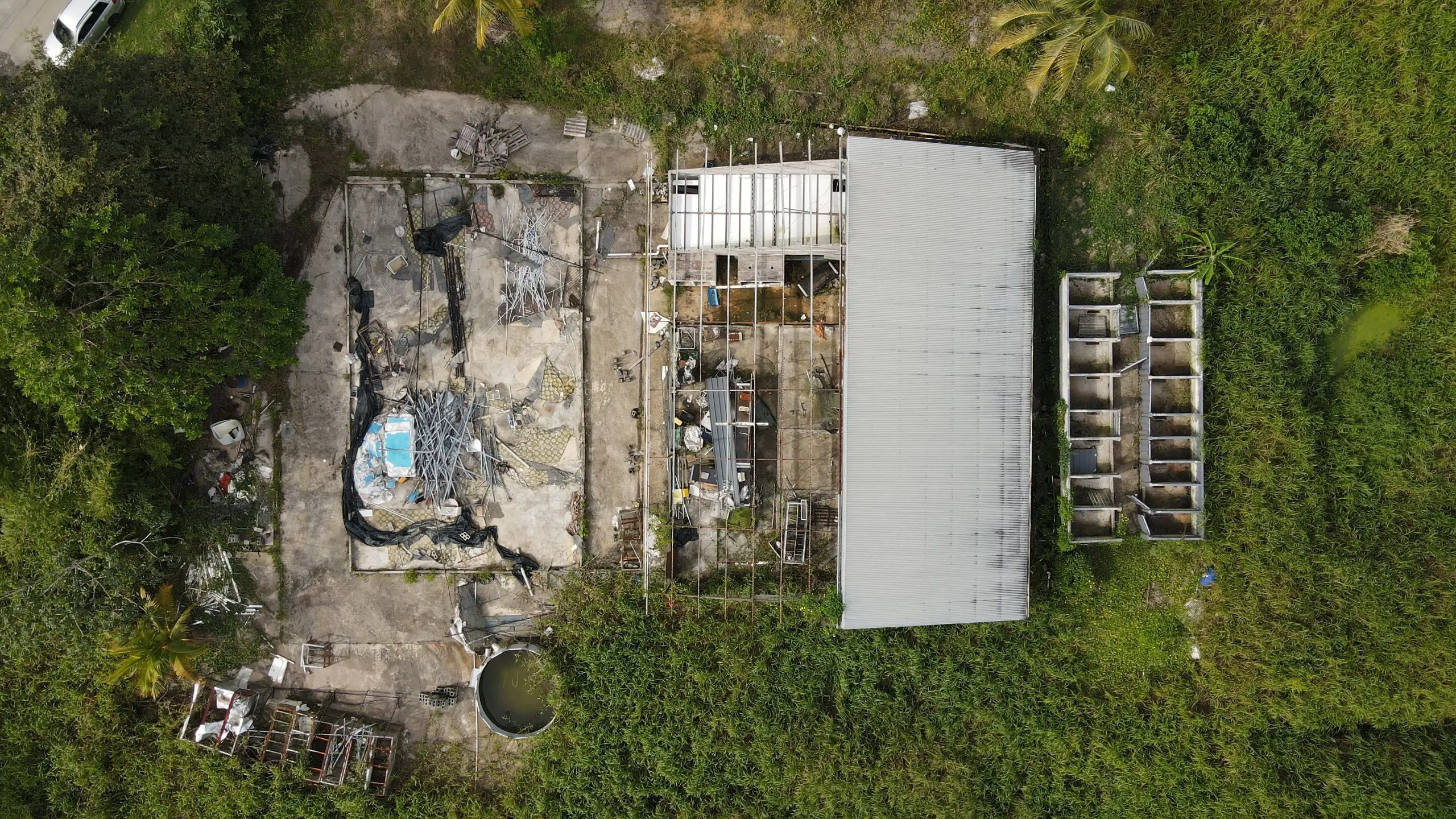 Talparo Land for Rent aerial top view