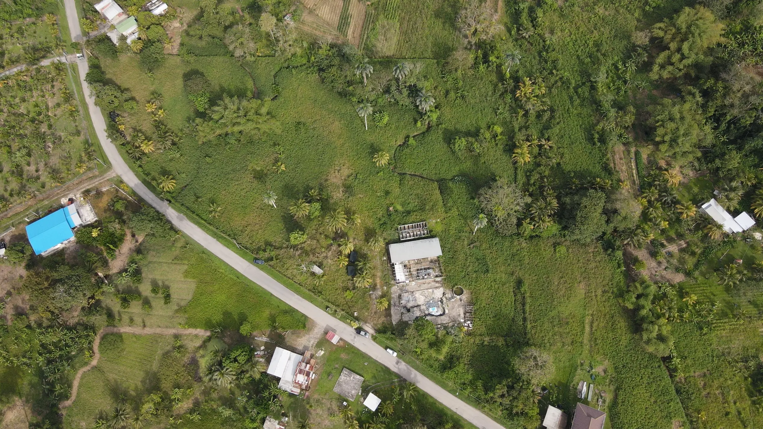Talparo Land for Rent high top view